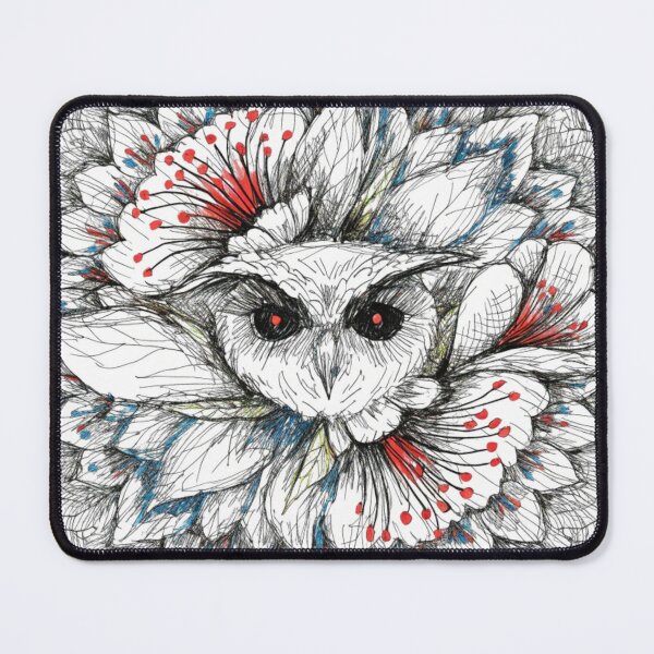 Item preview, Floral Mandala Art owl – Intricate Flower Mandala Design designed and sold by Anime9122.