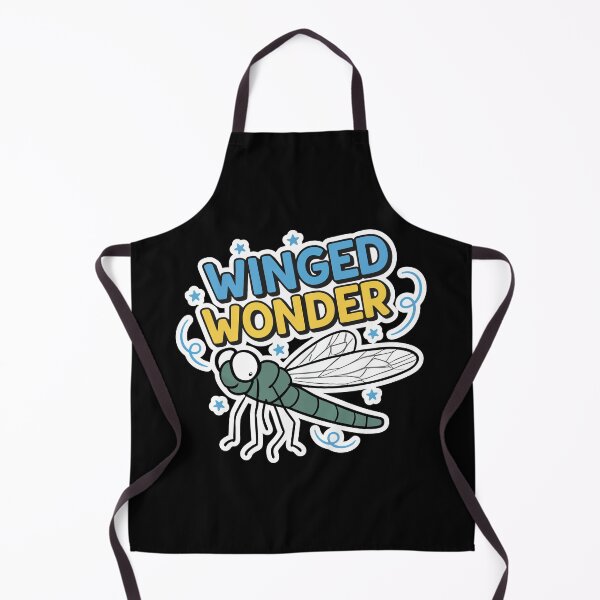 Item preview, Winged Wonder Dragonfly Kawaii Insect Cartoon designed and sold by Taridesign.
