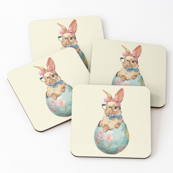 Item preview, Bunny Floral Egg designed and sold by Gkinoki.