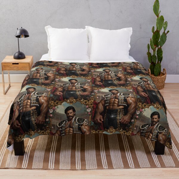 Item preview, Muscular Matador Gay Bear in Arena Portrait designed and sold by ZhivanCrimson.
