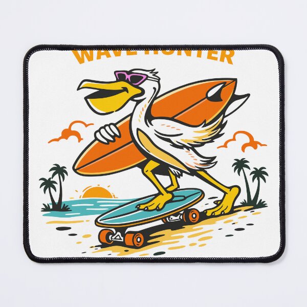 Item preview, Wave Hunter Pelican designed and sold by Matinez Pink.