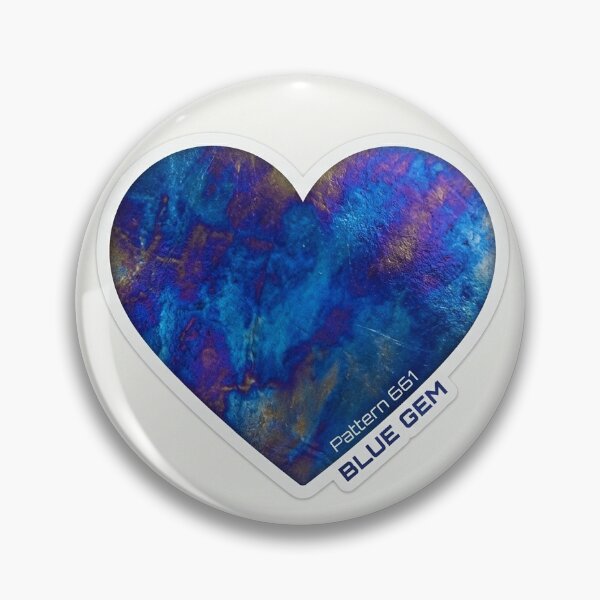 Item preview, CS2 Case Hardened Blue Gem Pattern 661 Heart designed and sold by ojbt.