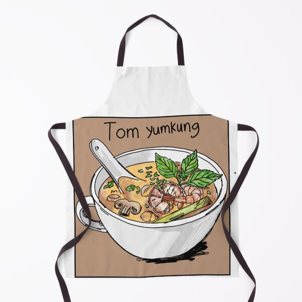 Item preview, Thai tom yum kung soup Illustration designed and sold by ARIN2550.