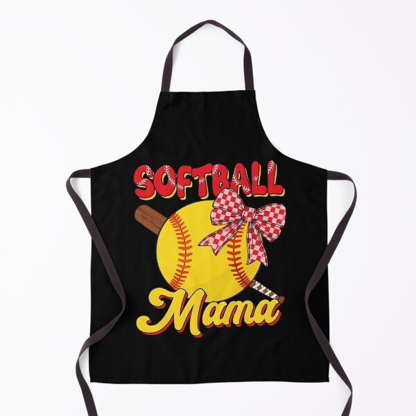 Item preview, Softball Mama Bow designed and sold by KroghDs.