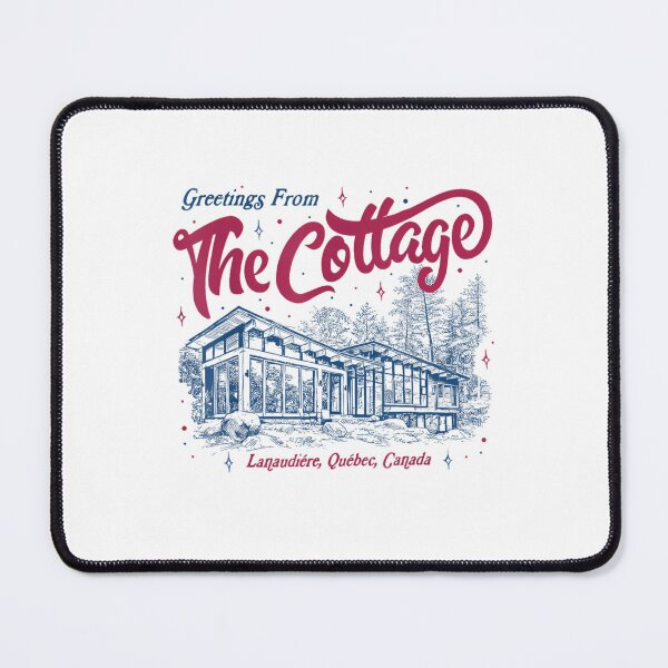Item preview, Vintage Greetings From The Cottage - Hockey Romance 2025 designed and sold by HollyCooper7.