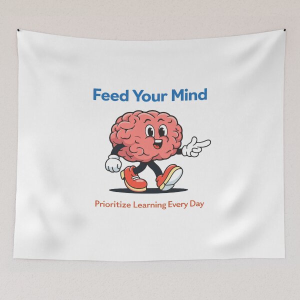 Item preview, Feed Your Mind designed and sold by Matinez Pink.