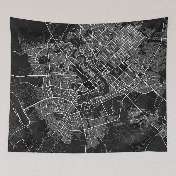 Item preview, Baghdad City Map of Iraq - Dark designed and sold by deMAP.