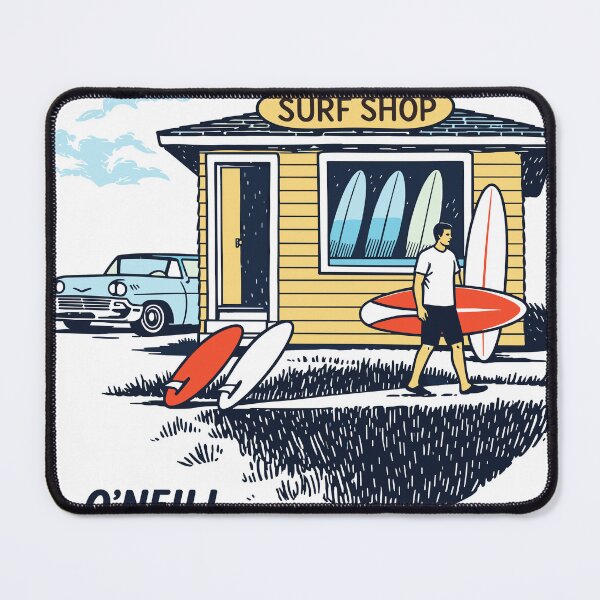 Item preview, Retro Surf Shop designed and sold by Matinez Pink.