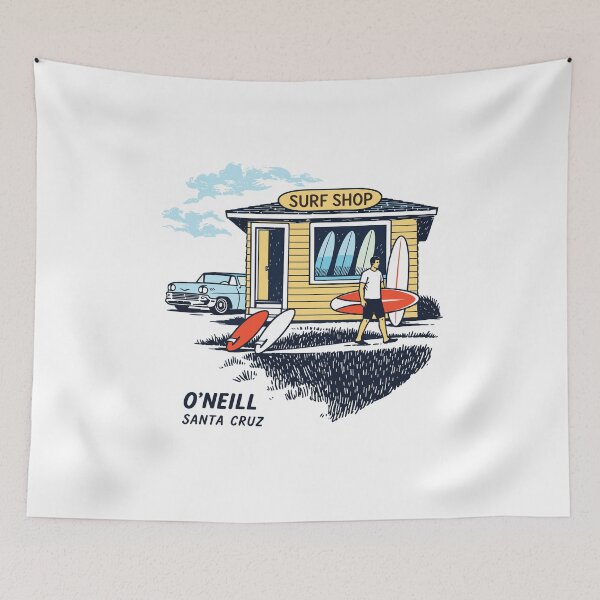 Item preview, Retro Surf Shop designed and sold by Matinez Pink.