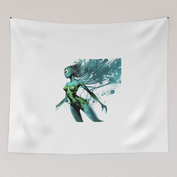 Item preview, Water Superheroine  designed and sold by HollyCooper7.