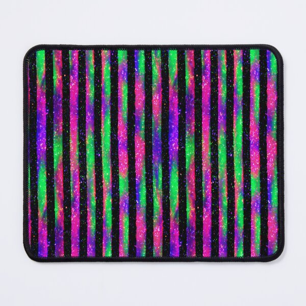 Item preview, Blacklight Cosmic Neon Stripes designed and sold by bubblegoth.