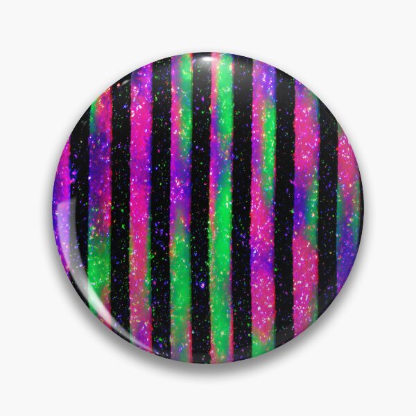 Item preview, Blacklight Cosmic Neon Stripes designed and sold by bubblegoth.