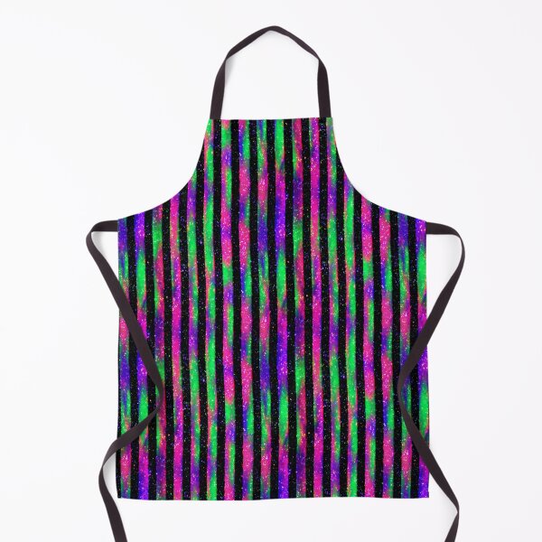 Item preview, Blacklight Cosmic Neon Stripes designed and sold by bubblegoth.