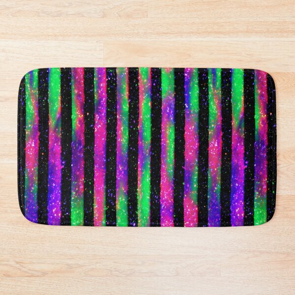 Item preview, Blacklight Cosmic Neon Stripes designed and sold by bubblegoth.