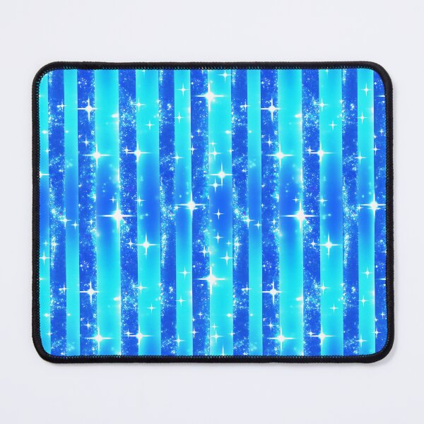 Item preview, Blue Stardust Vertical Stripe Pattern designed and sold by bubblegoth.