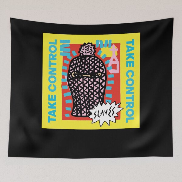Item preview, Slaves Take Control New Album Cover Band Poster  designed and sold by AMK.