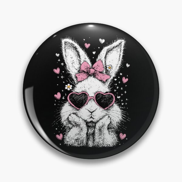 Item preview, Preppy Easter Bunny designed and sold by CartoonGang.