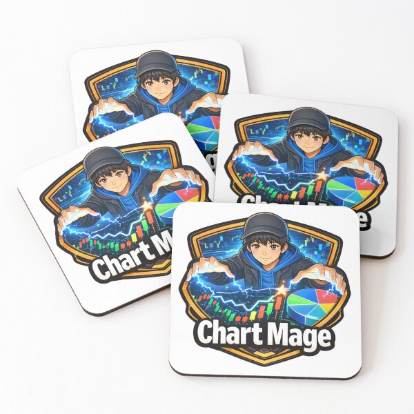 Item preview, Chart Mage – Technical Analysis Wizard Trader Anime designed and sold by VolatilityEdge.