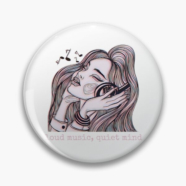 Item preview, Loud Music, Quiet Mind designed and sold by Reallybree.