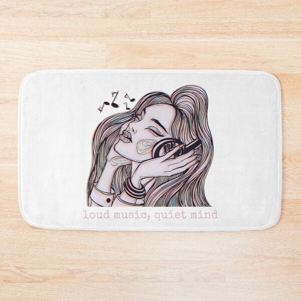 Item preview, Loud Music, Quiet Mind designed and sold by Reallybree.