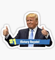 Trump Victory Royale Sticker