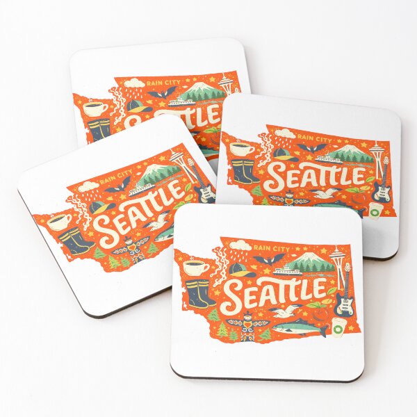Item preview, Seattle State Love designed and sold by Matinez Pink.