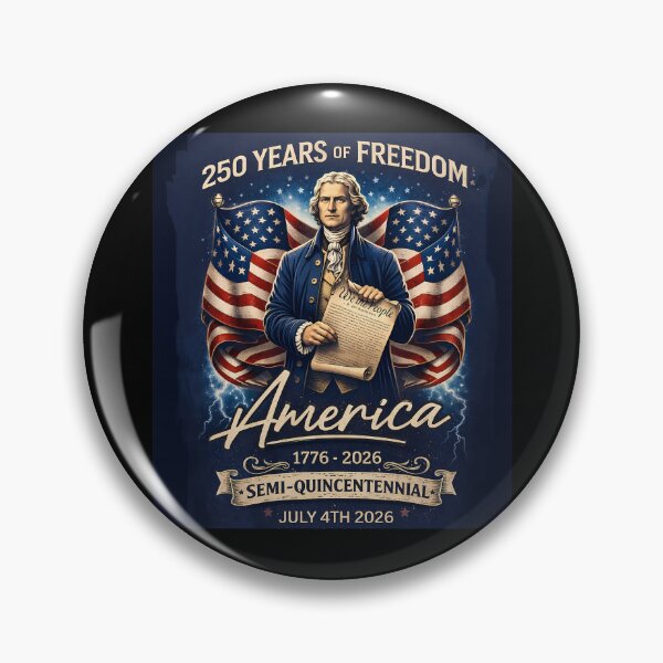 Item preview, 250th Anniversary 1776 2026 Thomas Jefferson designed and sold by LiviuGligoros.