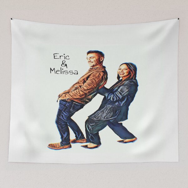 Item preview, Eric Winter and Melissa O'Neil designed and sold by Joy Michelle's Art Shop.