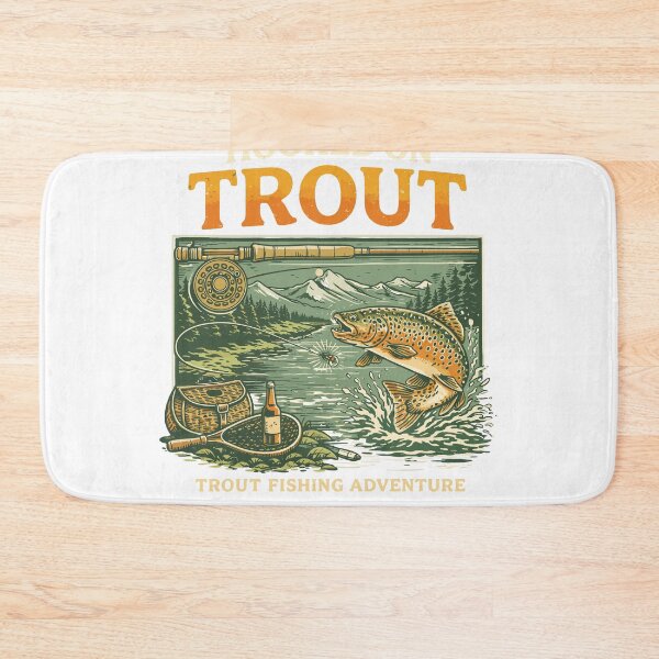 Item preview, Hooked on Trout designed and sold by Matinez Pink.