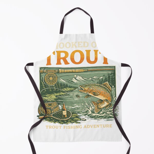 Item preview, Hooked on Trout designed and sold by Matinez Pink.
