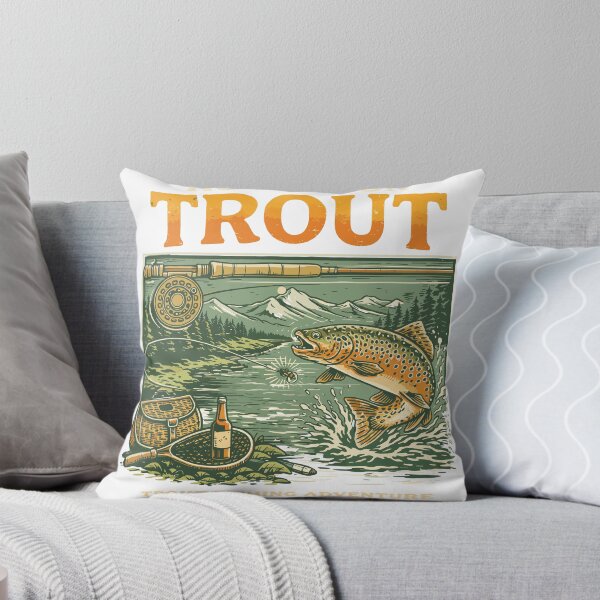Item preview, Hooked on Trout designed and sold by Matinez Pink.