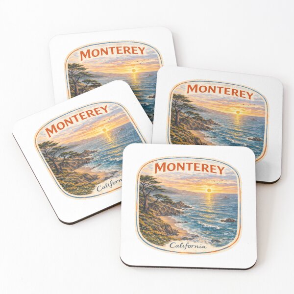 Item preview, Monterey, California  designed and sold by PamLeeDesign.
