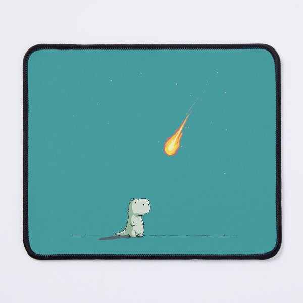 Item preview, Dinosaur and Falling Meteor designed and sold by Soft Mayhem Studio.