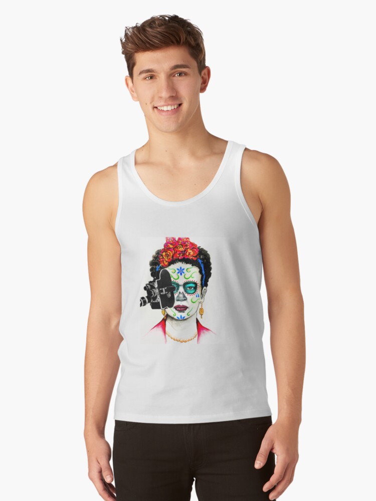 Thumbnail 1 of 3, Tank Top, Official Cine Pobre Film Festival Swag designed and sold by cinepobre.