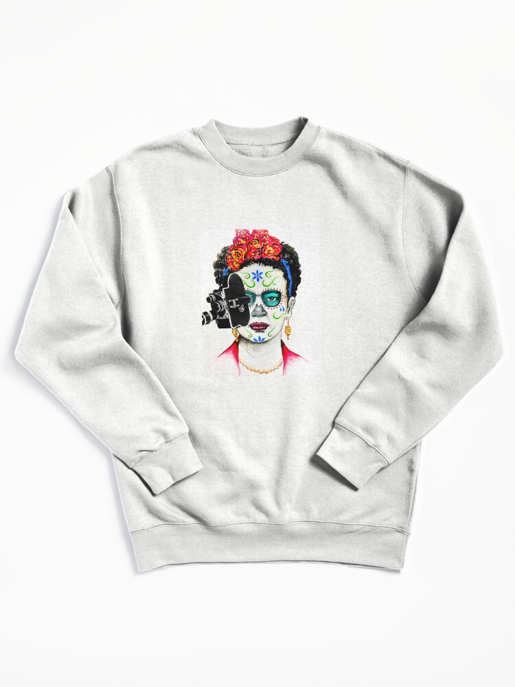 Thumbnail 2 of 7, Pullover Sweatshirt, Official Cine Pobre Film Festival Swag designed and sold by cinepobre.