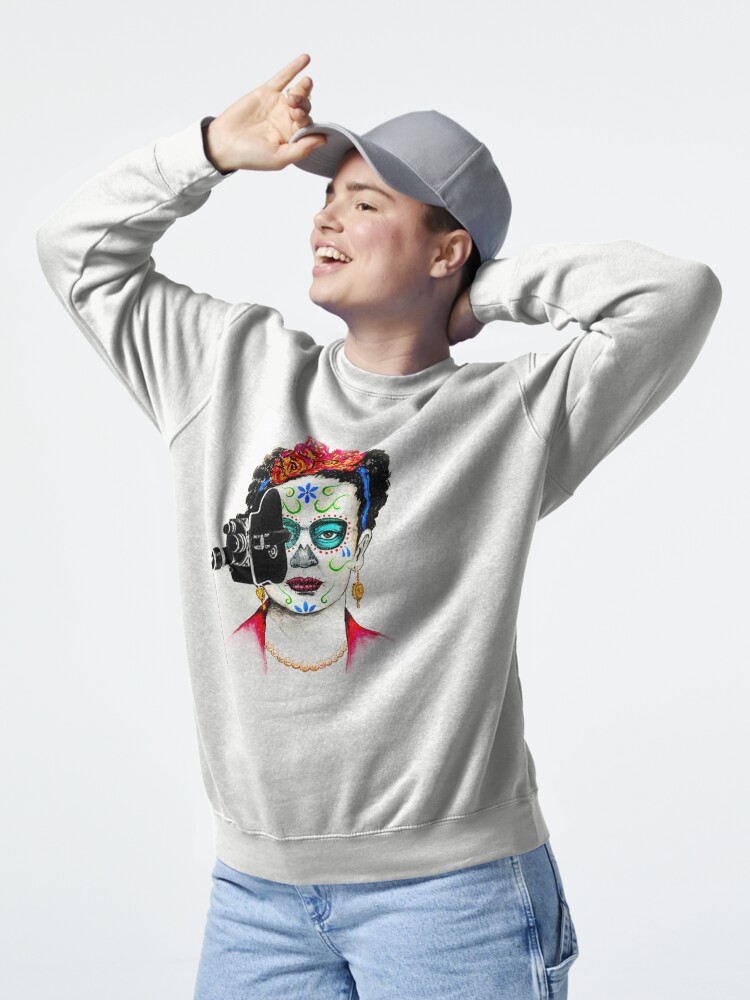 Thumbnail 5 of 7, Pullover Sweatshirt, Official Cine Pobre Film Festival Swag designed and sold by cinepobre.