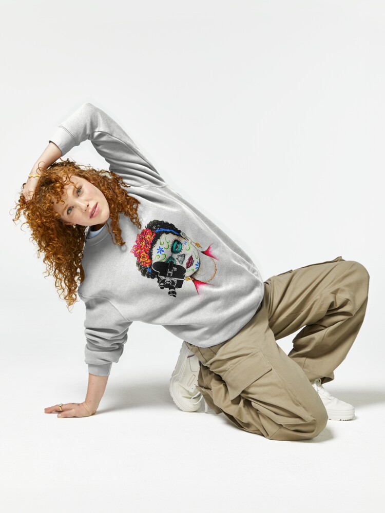 Thumbnail 6 of 7, Pullover Sweatshirt, Official Cine Pobre Film Festival Swag designed and sold by cinepobre.