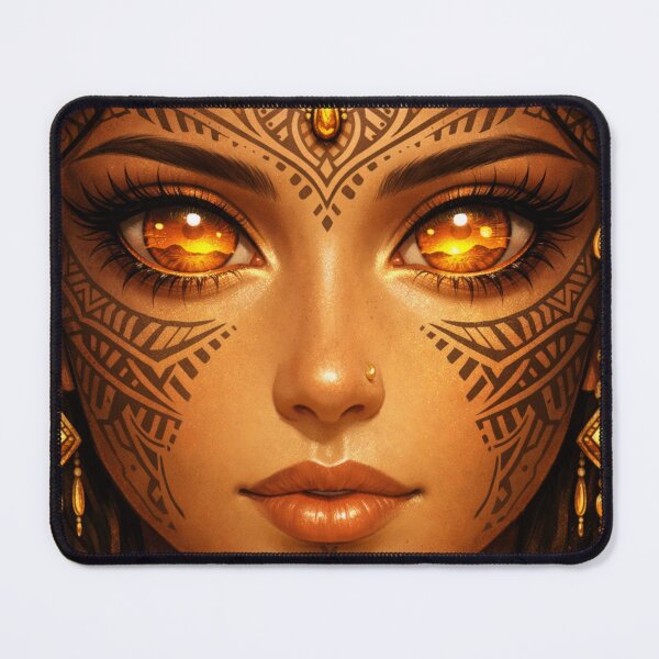 Item preview, Sun Oracle Ritual Mask - Tribal Gold Art designed and sold by AD-NOVA!!!.