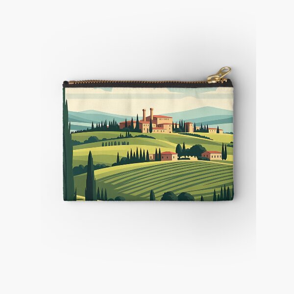 Item preview, Vintage Tuscany Italy Landscape Travel Art designed and sold by Atlas Poster Co..