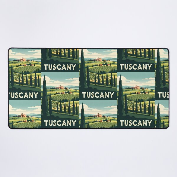 Item preview, Vintage Tuscany Italy Landscape Travel Art designed and sold by Atlas Poster Co..
