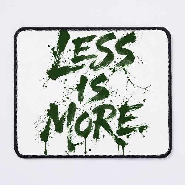 Item preview, LESS IS MORE - Street Typography Design designed and sold by LiORDO iNK..