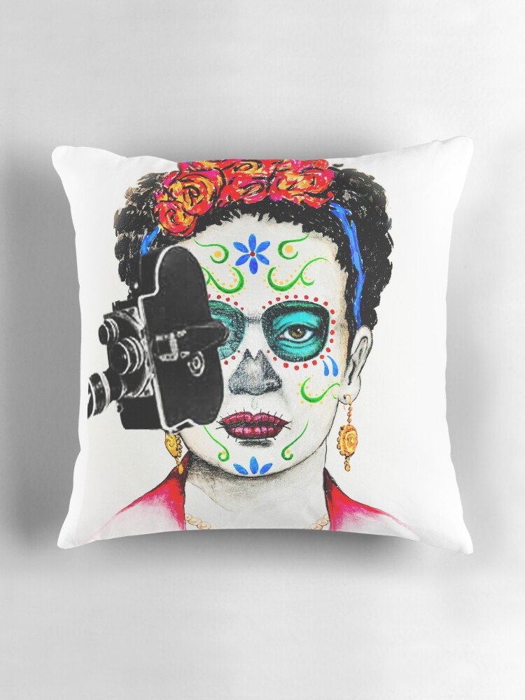 Thumbnail 3 of 4, Pillow, Official Cine Pobre Film Festival Swag designed and sold by cinepobre.