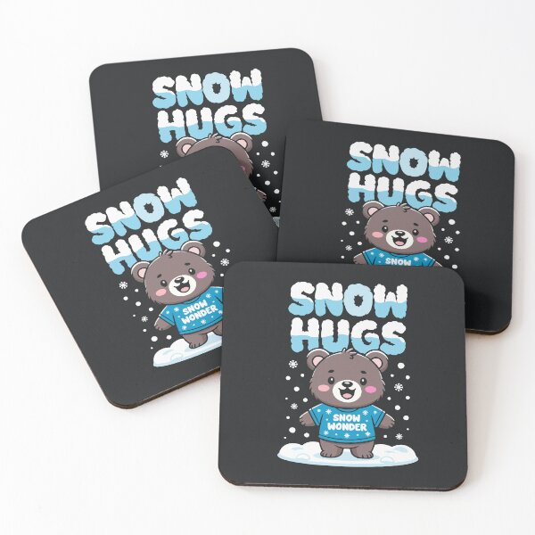 Item preview, Snow Bear – Cute Winter Snow Hugs Cartoon Character designed and sold by Taans-Creation.