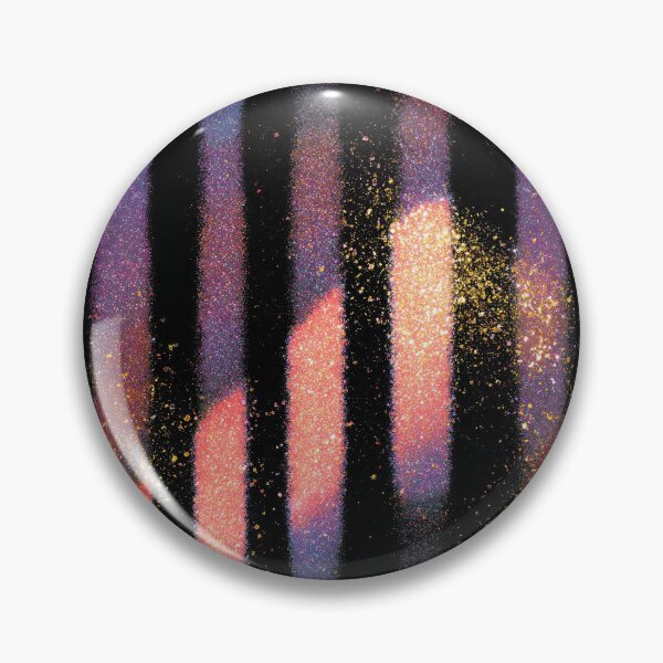 Item preview, Black Gold Pink Glitter Stripes designed and sold by bubblegoth.