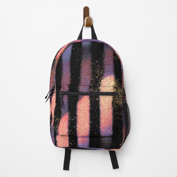 Item preview, Black Gold Pink Glitter Stripes designed and sold by bubblegoth.