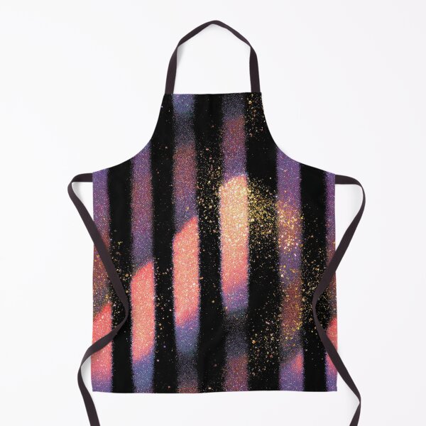 Item preview, Black Gold Pink Glitter Stripes designed and sold by bubblegoth.