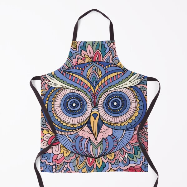 Item preview, Floral Mandala Art owl – Intricate Flower Mandala Design designed and sold by Anime9122.