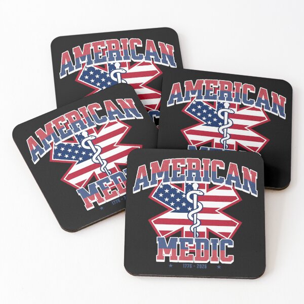 Item preview, America 250 Medic Gift for EMS Fourth of July America Proud Paramedic designed and sold by HazardPay.