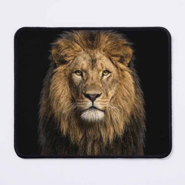 Item preview, Majestic Lion Portrait Realistic Dark Art designed and sold by Zippy Creation.