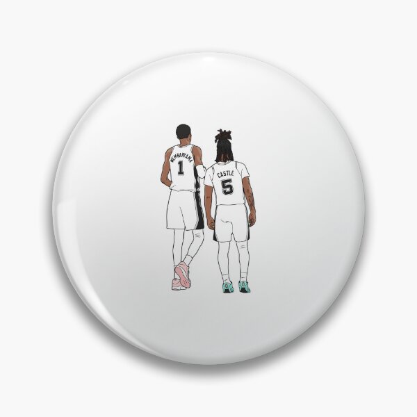 Item preview, Victor Wembanyama And Stephon Castle  designed and sold by KarryPack5.
